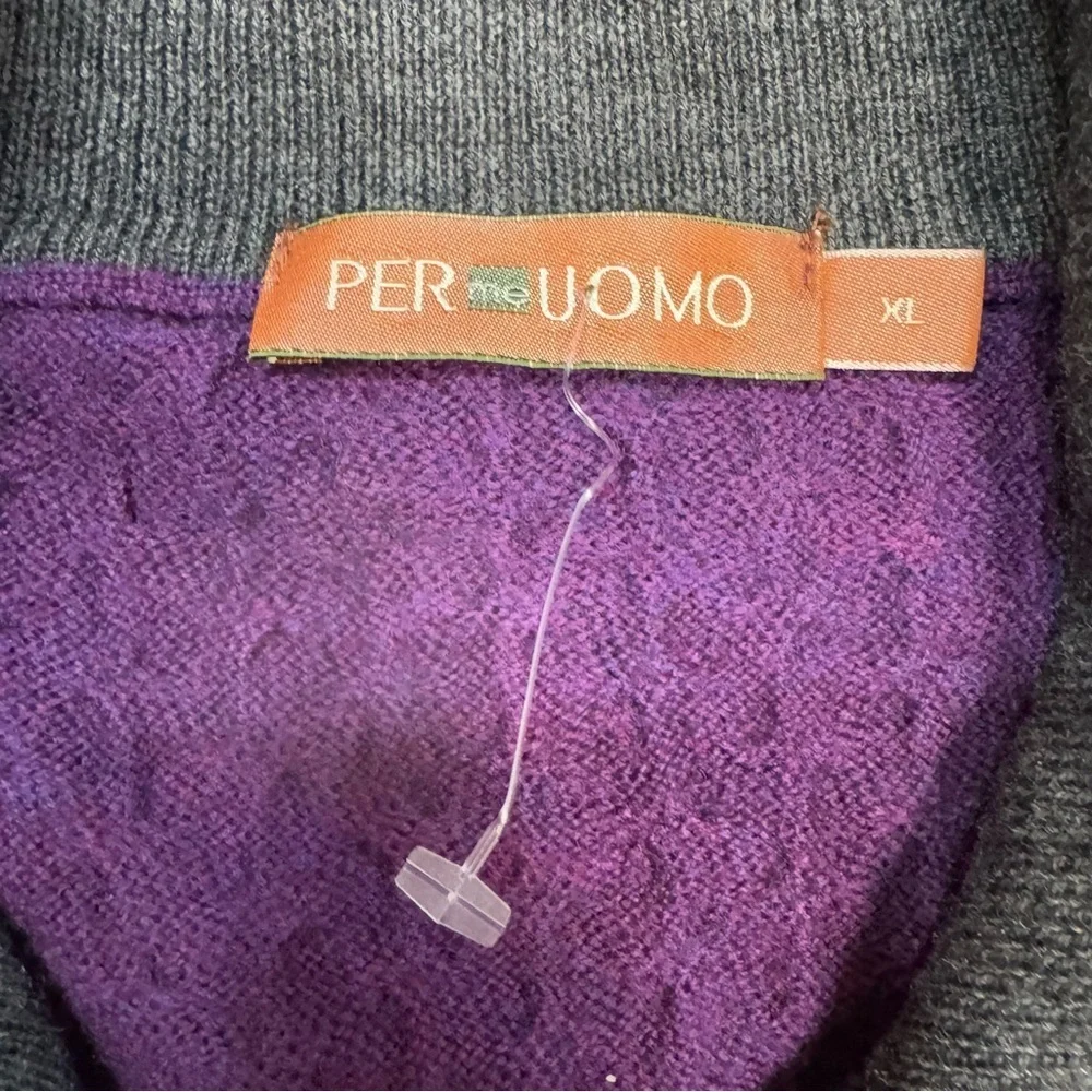 Per me Uomo cable knit